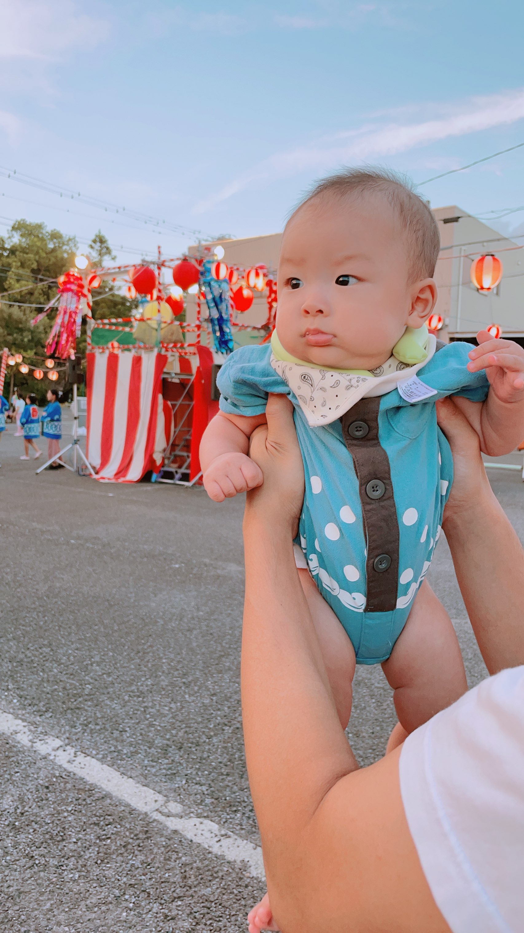 「初めての盆踊り大会」はるるんさん